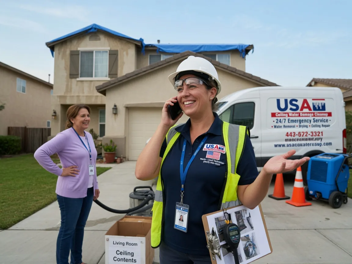 Ceiling Water Damage Restoration Lake Milton, OH FAQs